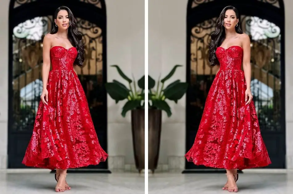 5 cores de sapatos que combinam com o teu vestido vermelho