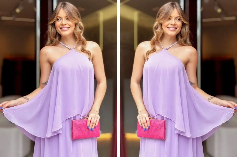 9 cores de bolsas que combinam com vestido lilás e lavanda