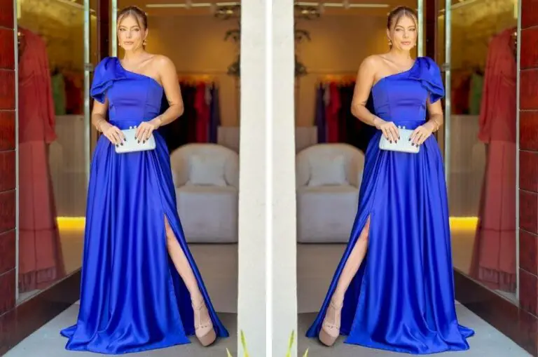 Vestido azul royal: 30+ ideias de looks para festas