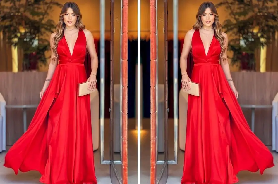Vestido vermelho: 35 modelos e looks para arrasar em festas